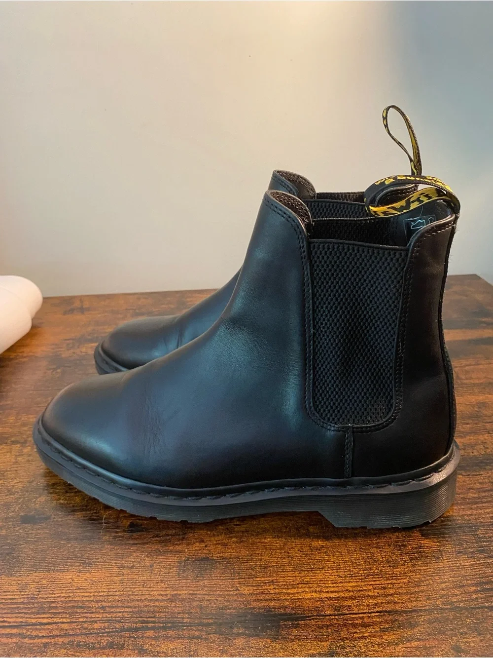 Dr. Martens Black Leather Graeme Chukka Boots